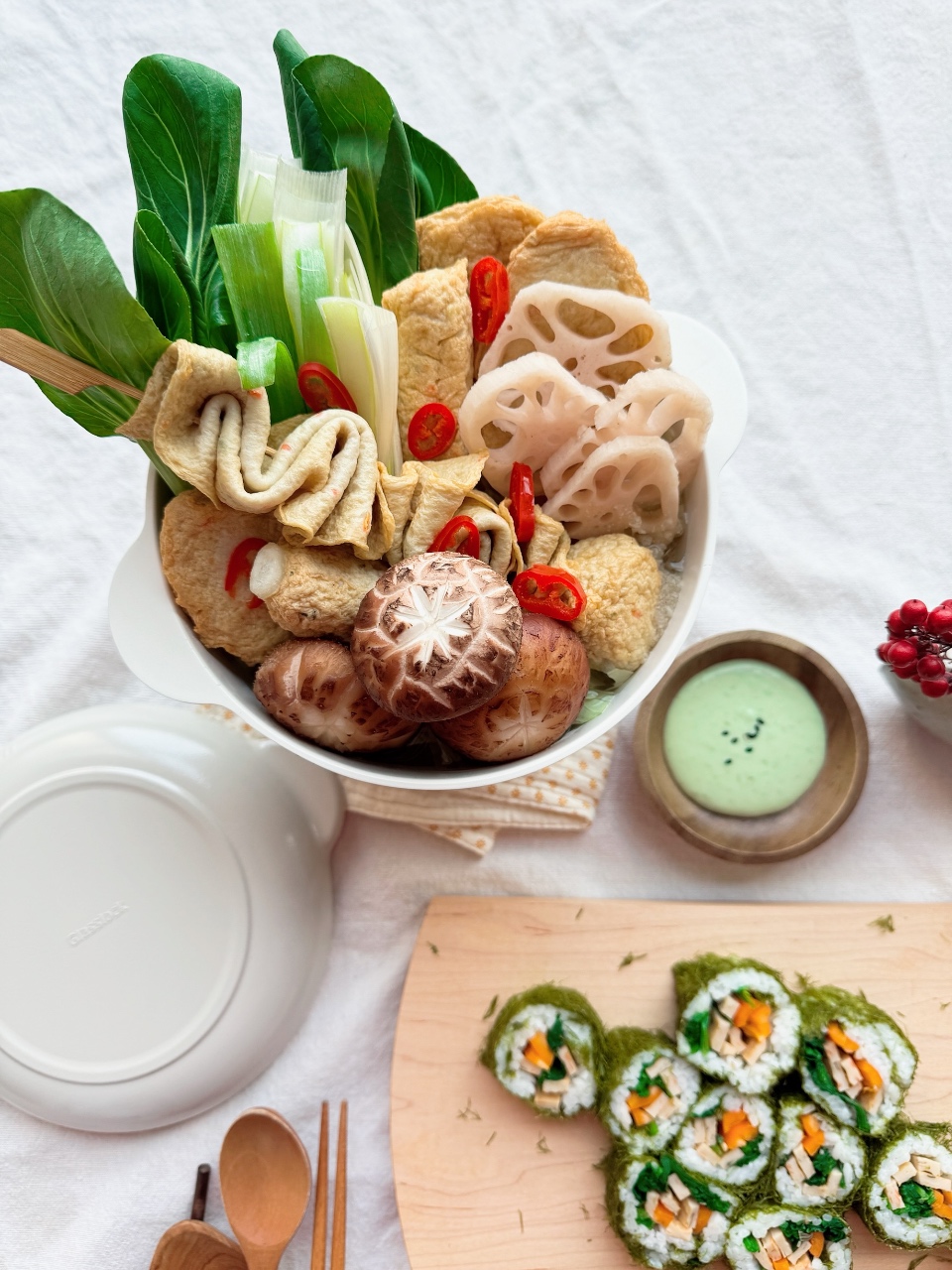 뜨끈한 어묵탕 & 감태어묵김밥