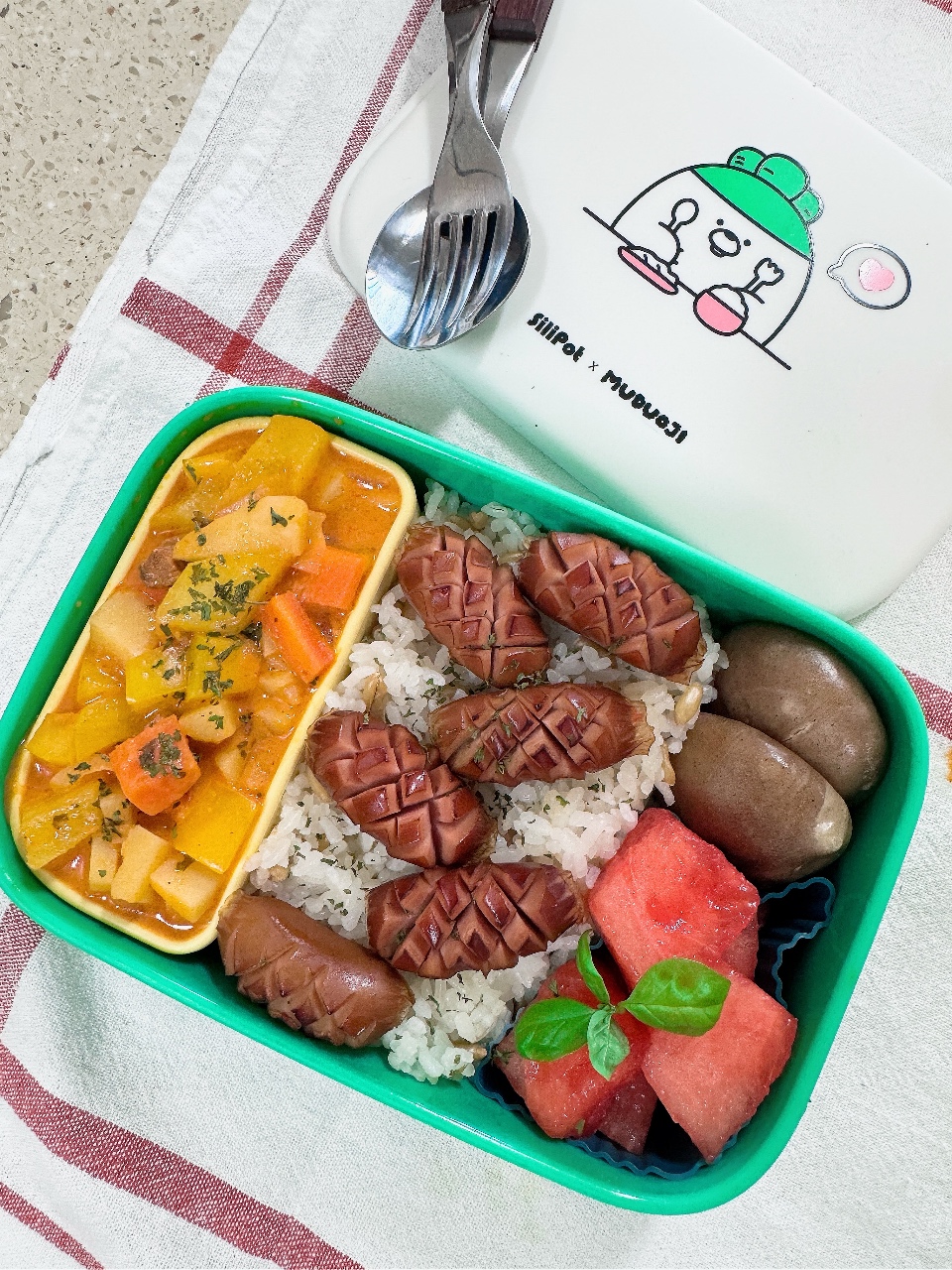 도시락 꽉꽉 채우기