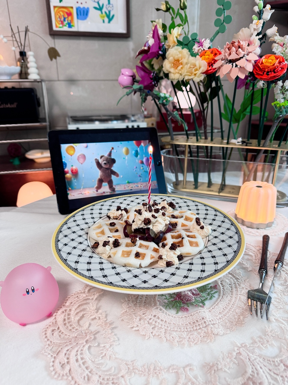 막내 아들 생일케이크