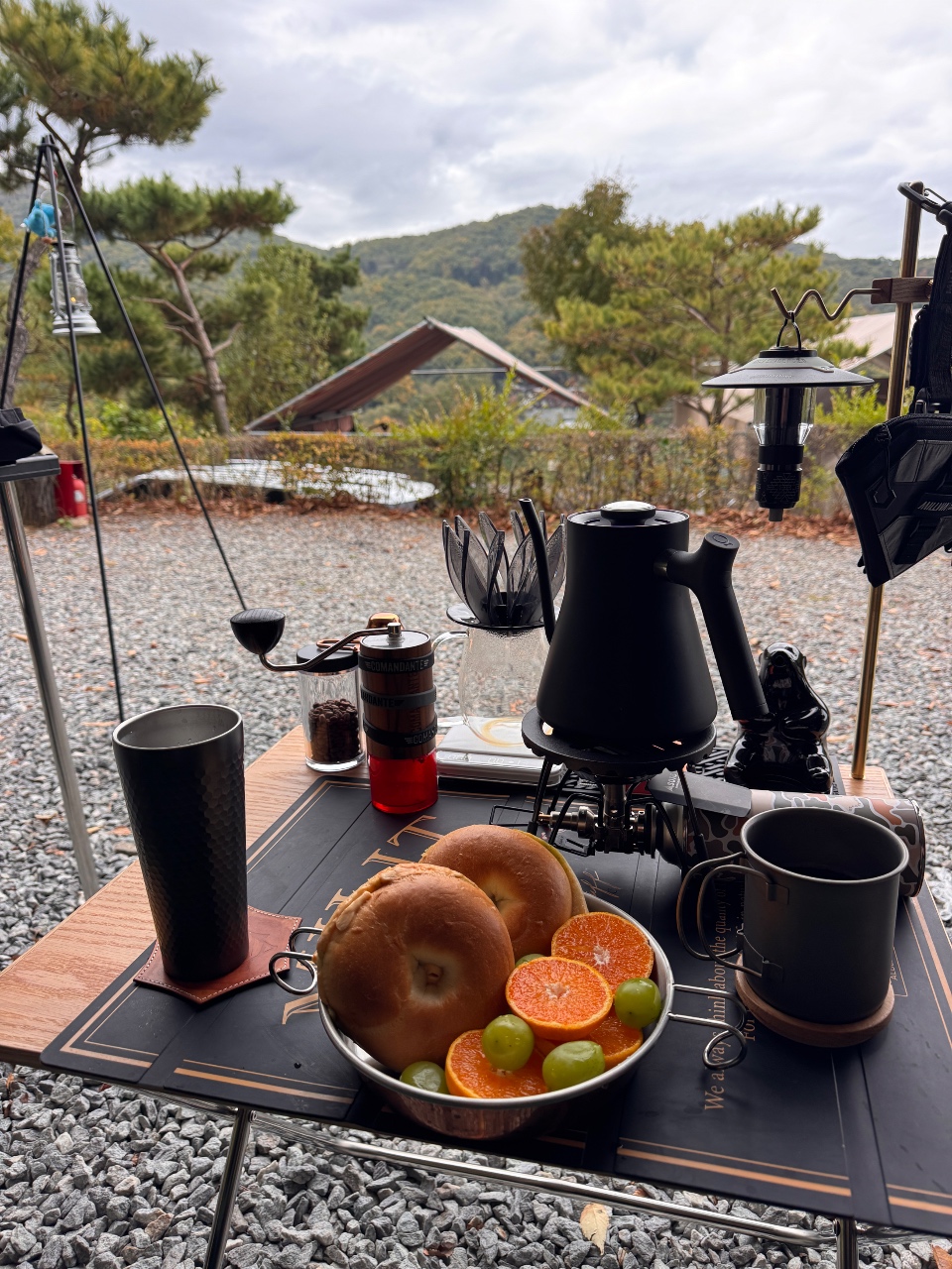 홈피크닉 하려다 찐캠핑 했어요. 