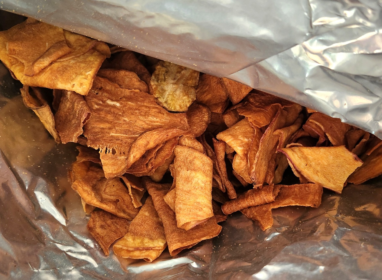 인간사료 고구마칩😋