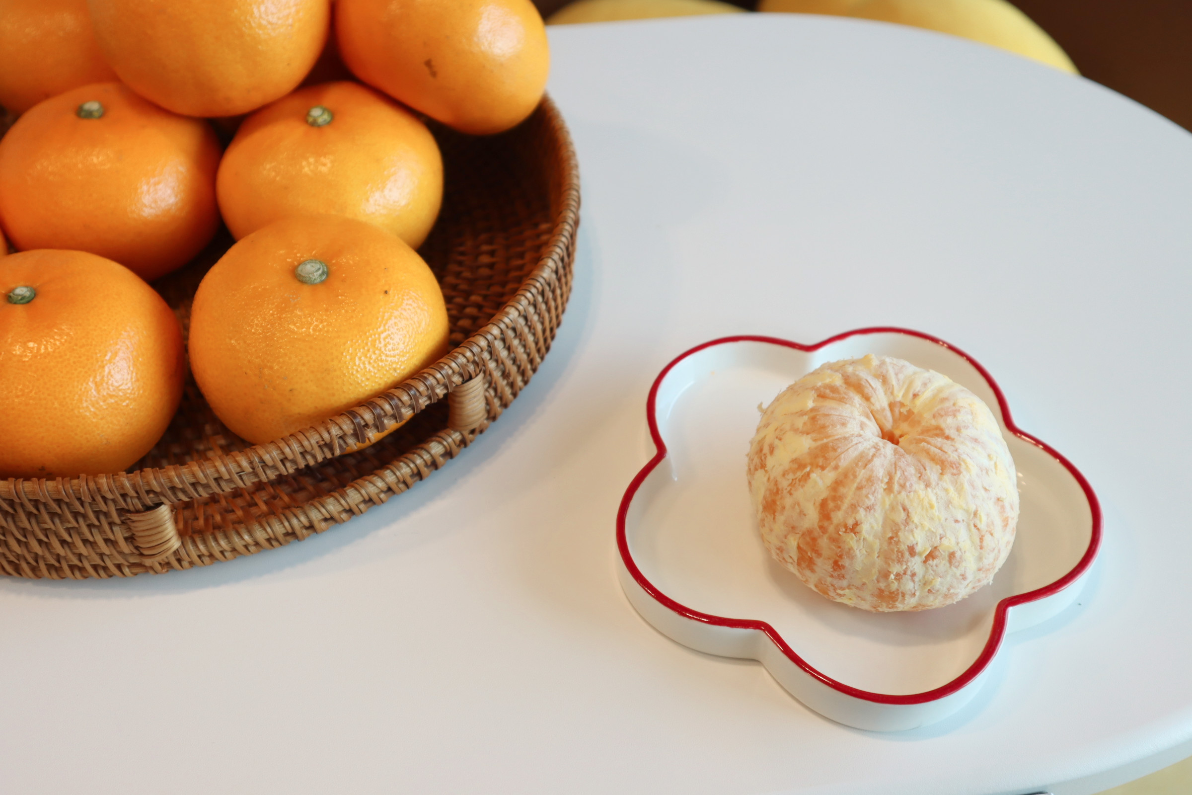 오늘 간식은 요거! 🍊