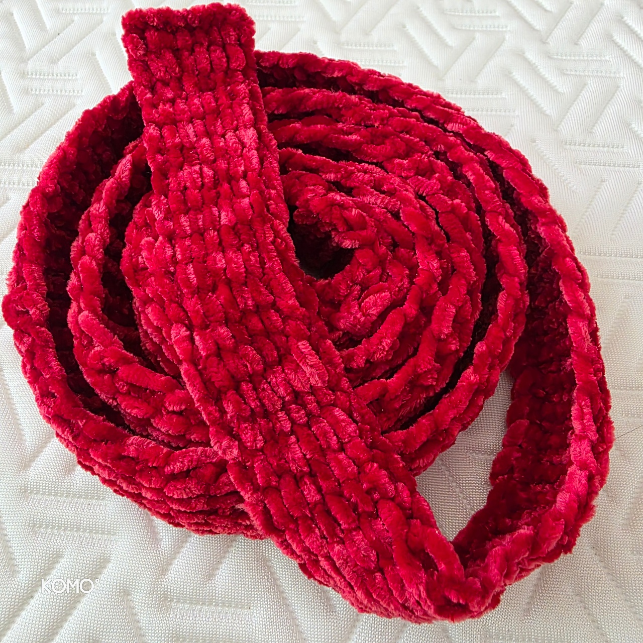 겨울용 목도리 완성🧶