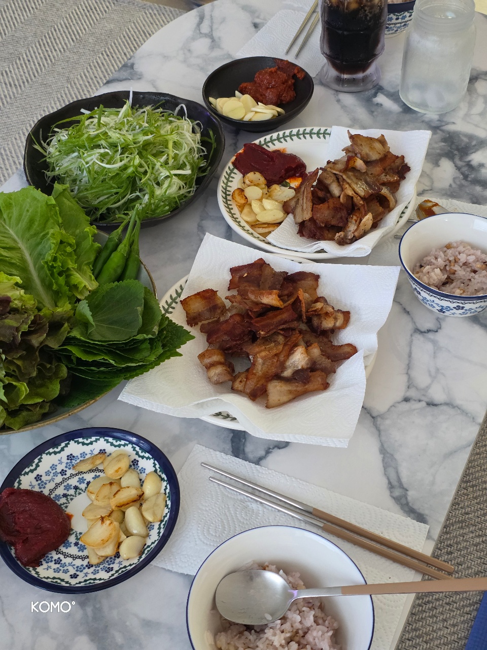 오랫만에 삼겹살 🥓