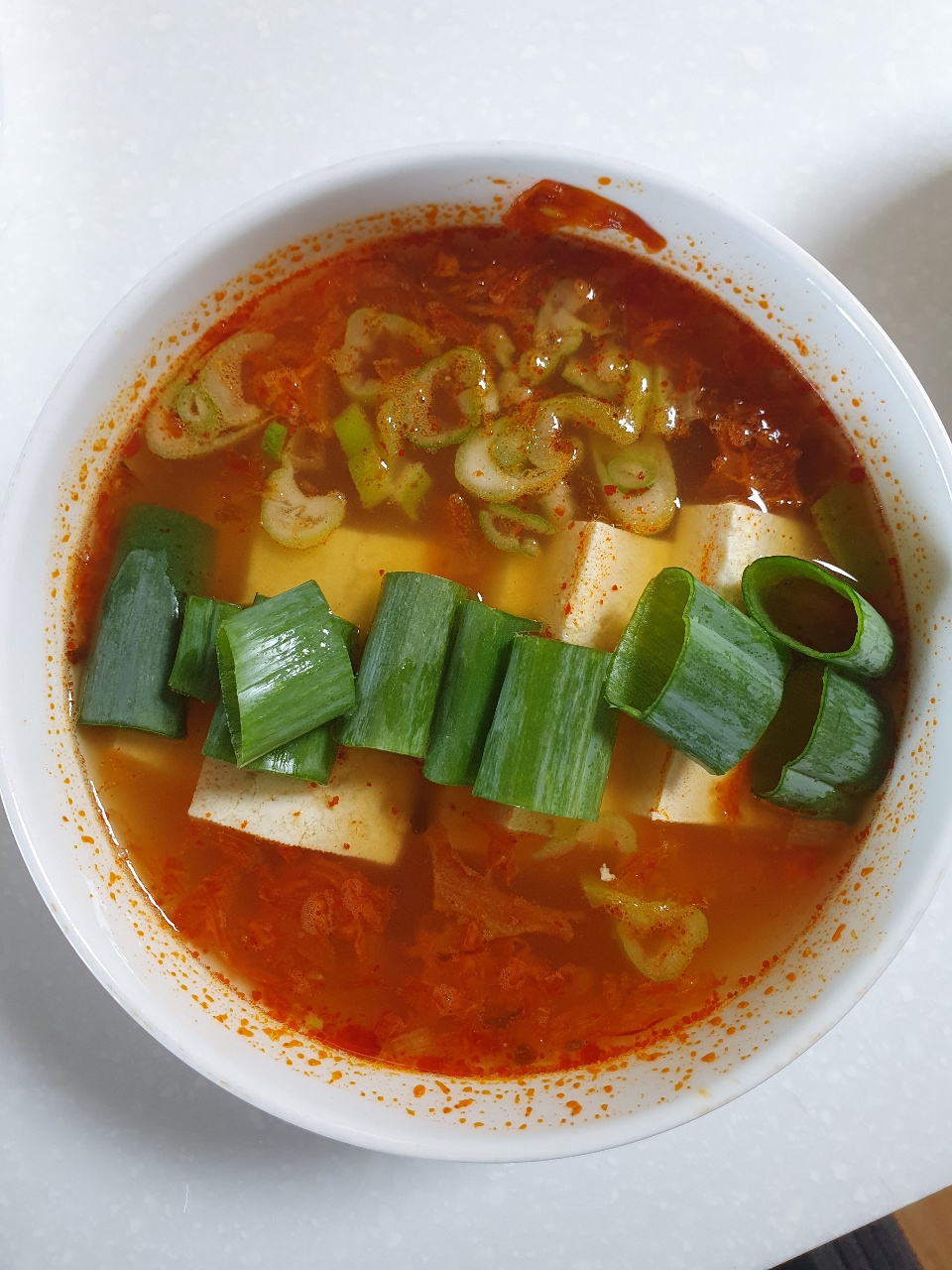 전자렌지 김치찌개