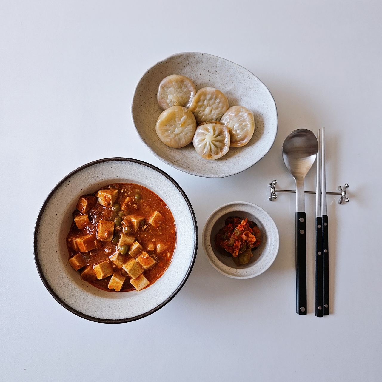 마파두부 with 만두