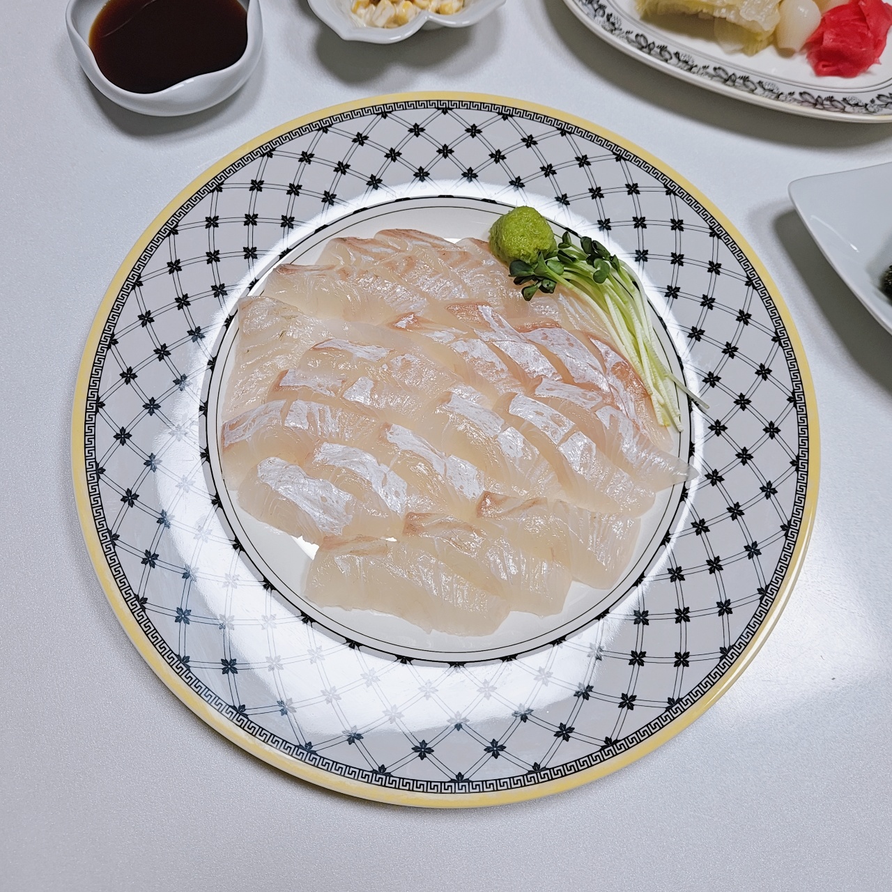 광어회