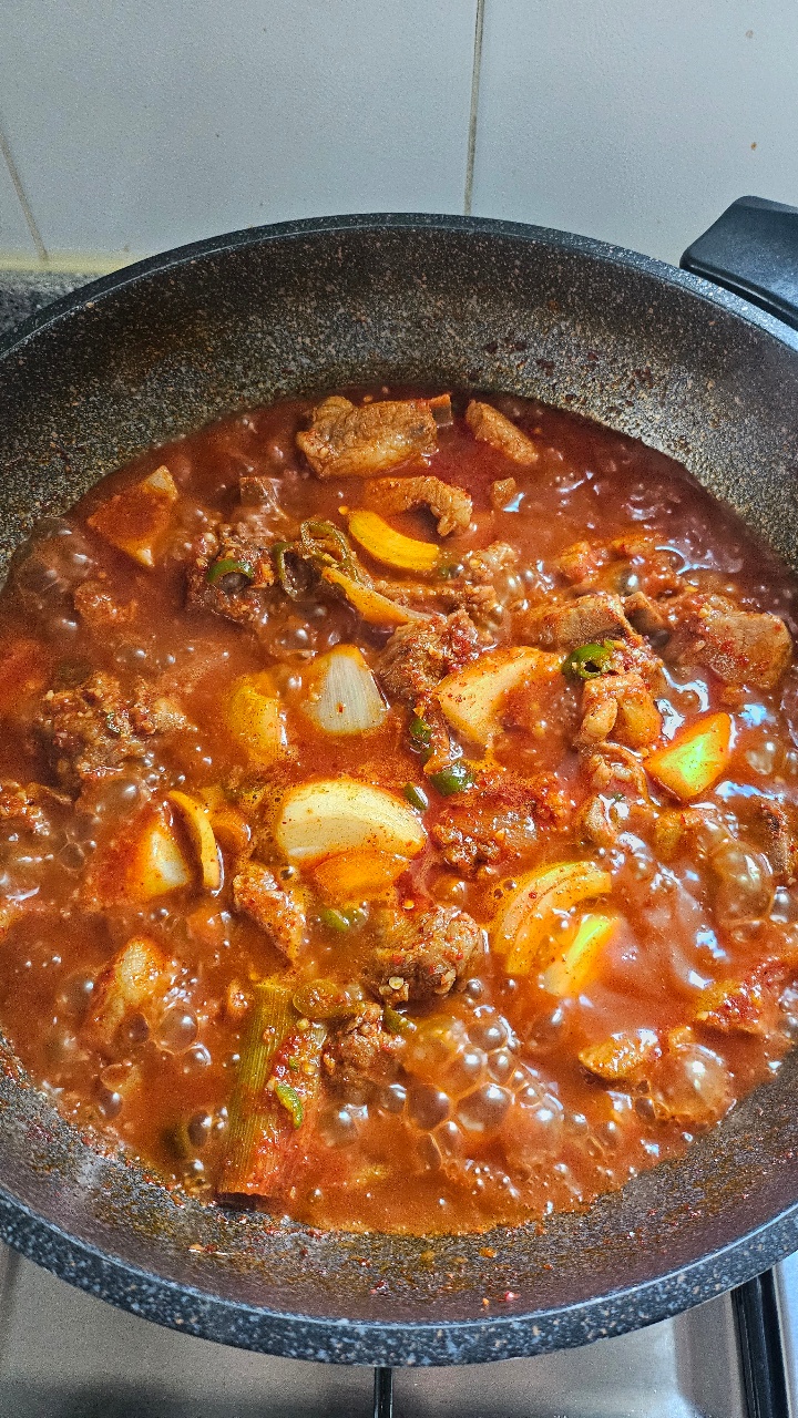 매운 갈비찜