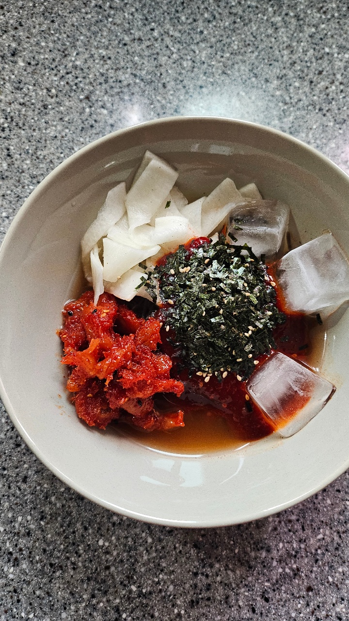 비빔막국수