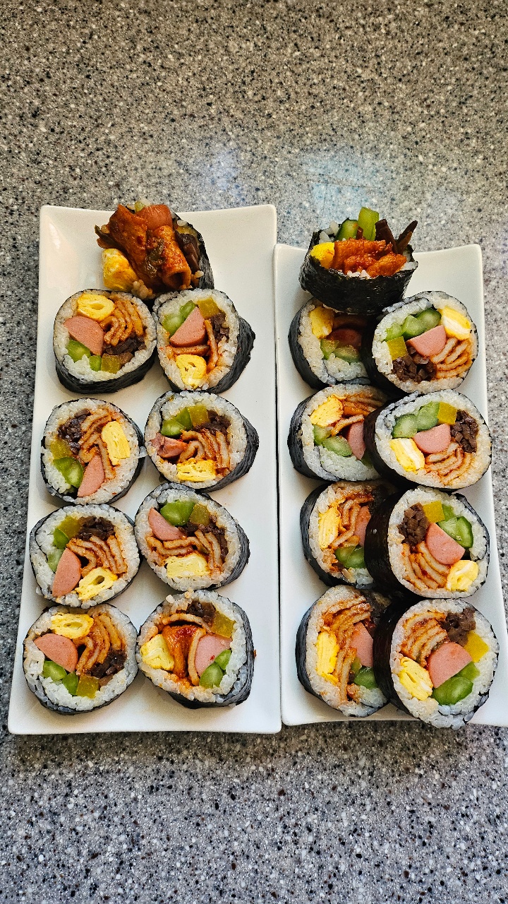 속이 꽉찬 김밥