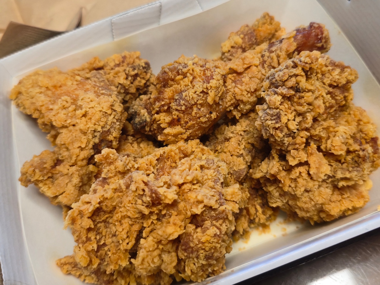 치킨은 어떻게 참나요?