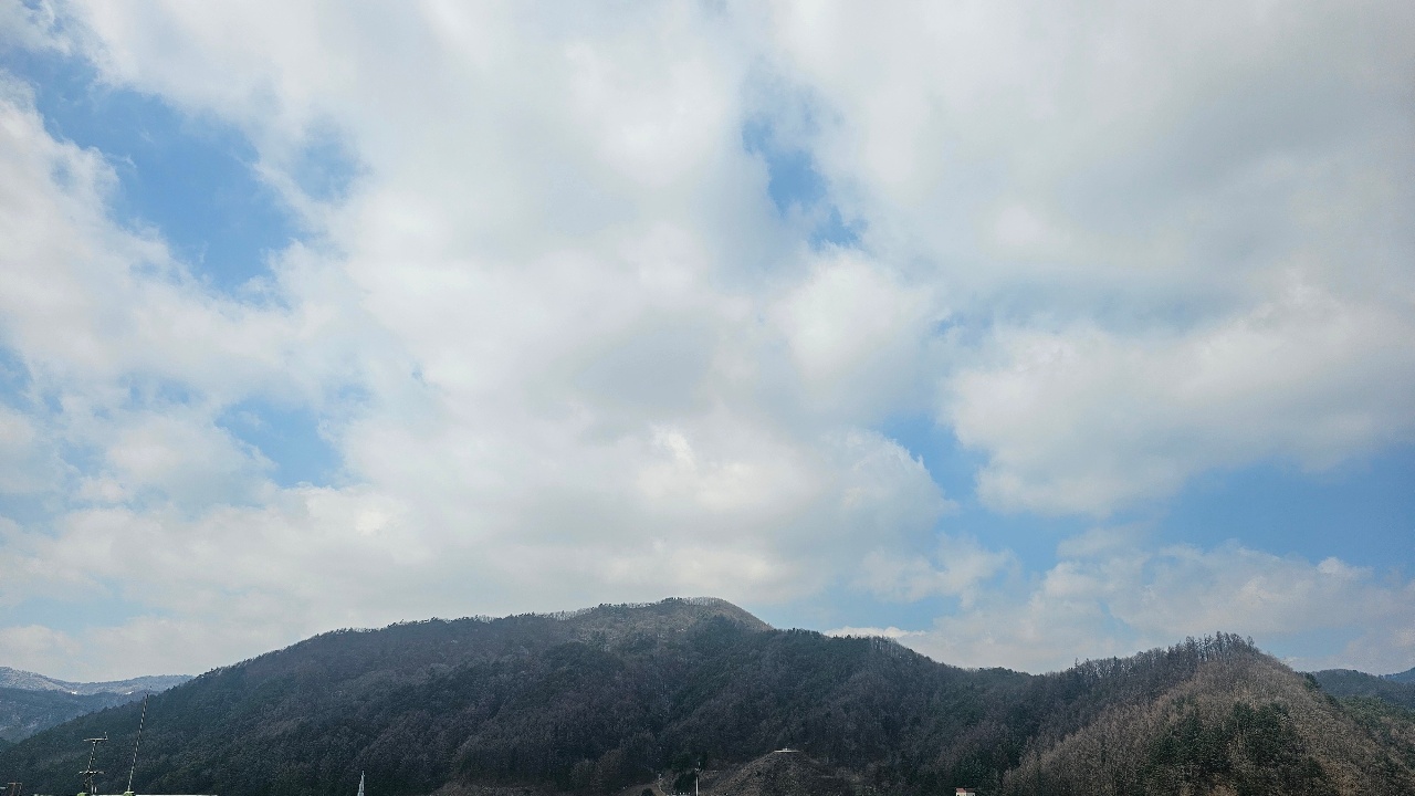 지금 이 시간, 오늘의 하늘