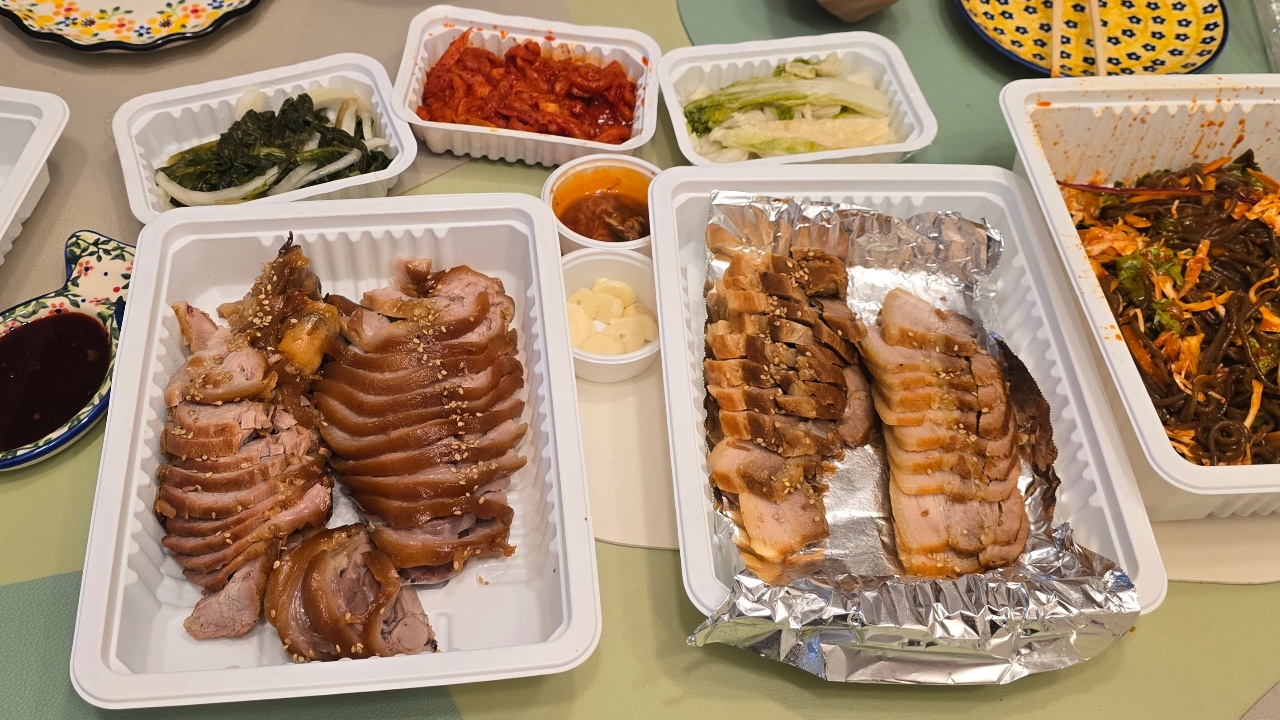 가족들과 함께 먹는 저녁!