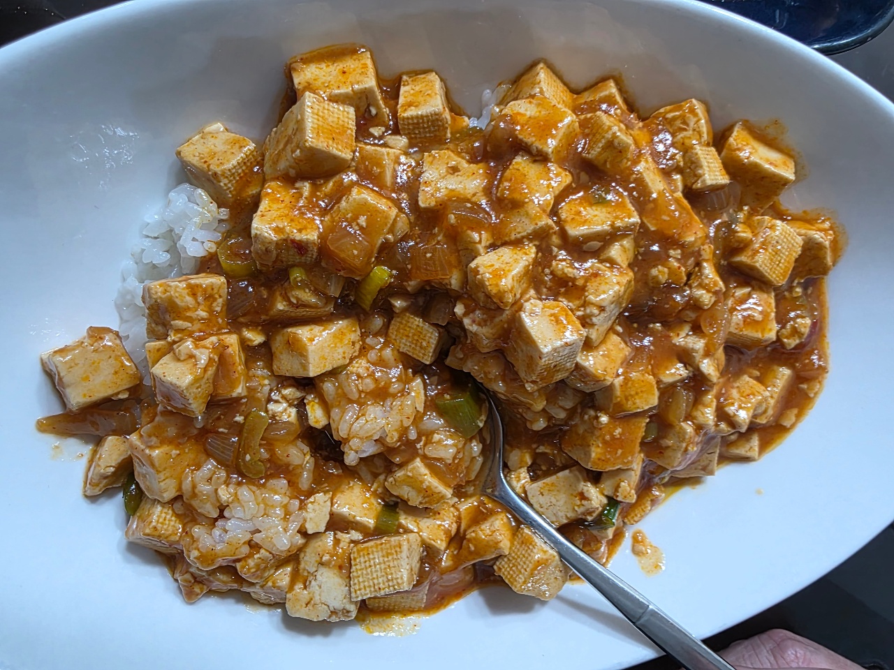 오늘저녁은 마파두부에요 