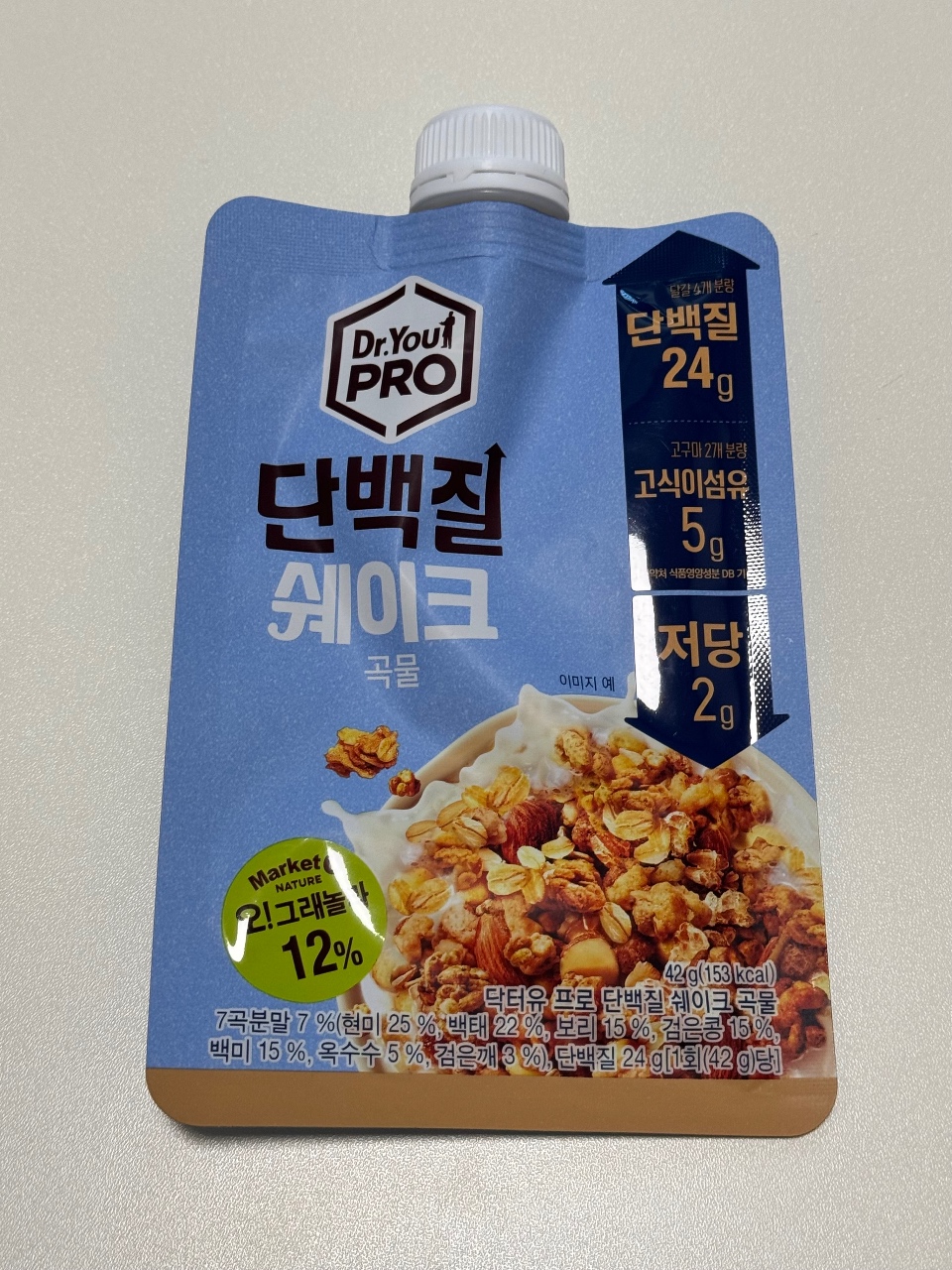 Dr.You! PRO 단백질 쉐이크 곡물 제품