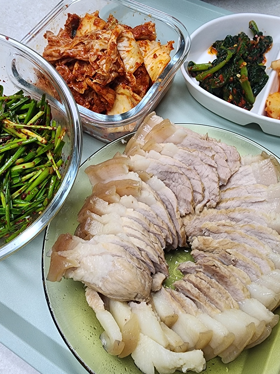 오늘저녁은 수육