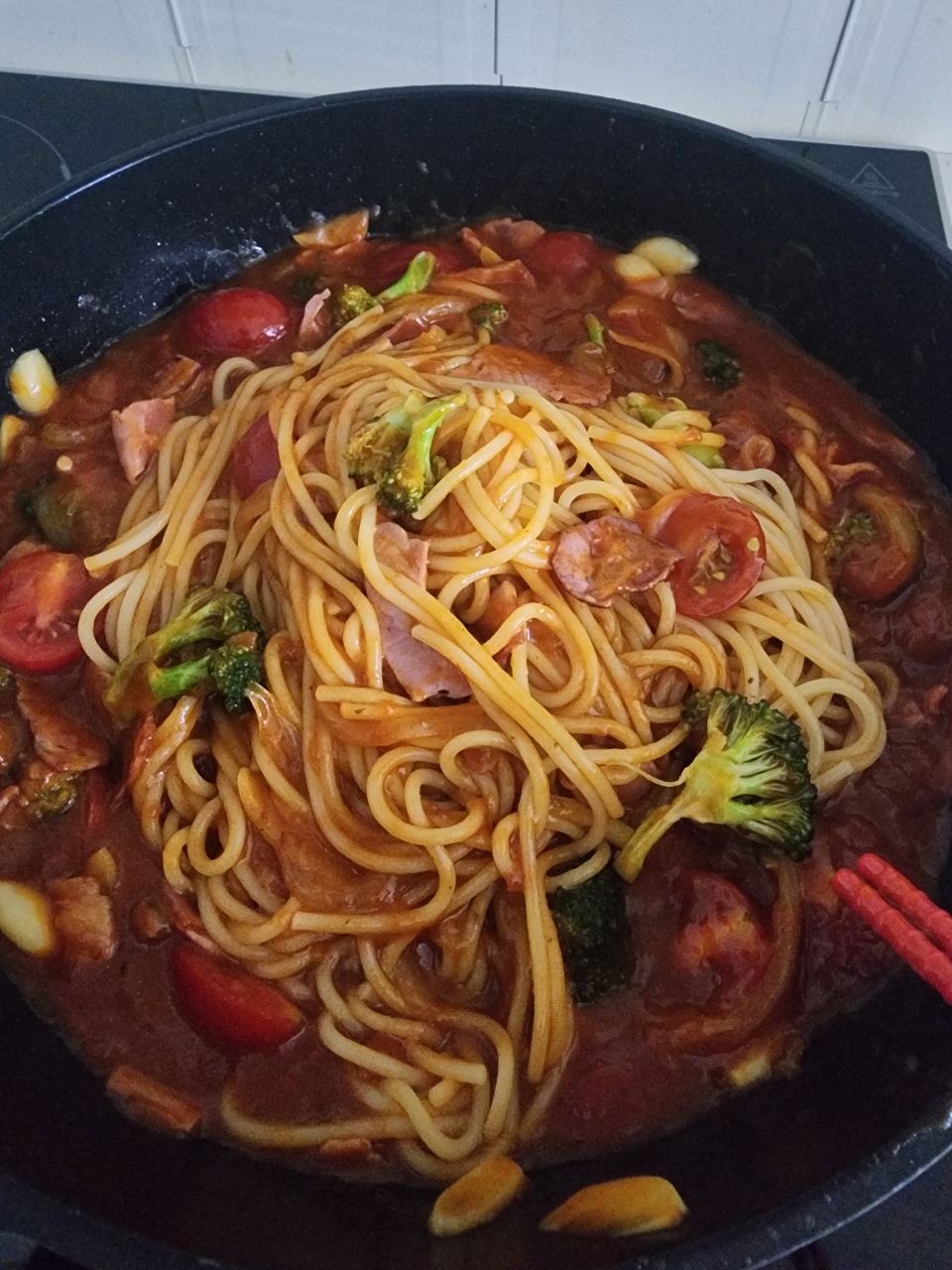 오늘은 스파게티😋