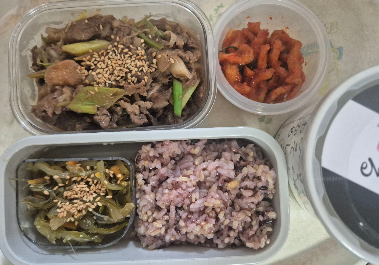 엄마의 도시락 다시 시작~ 