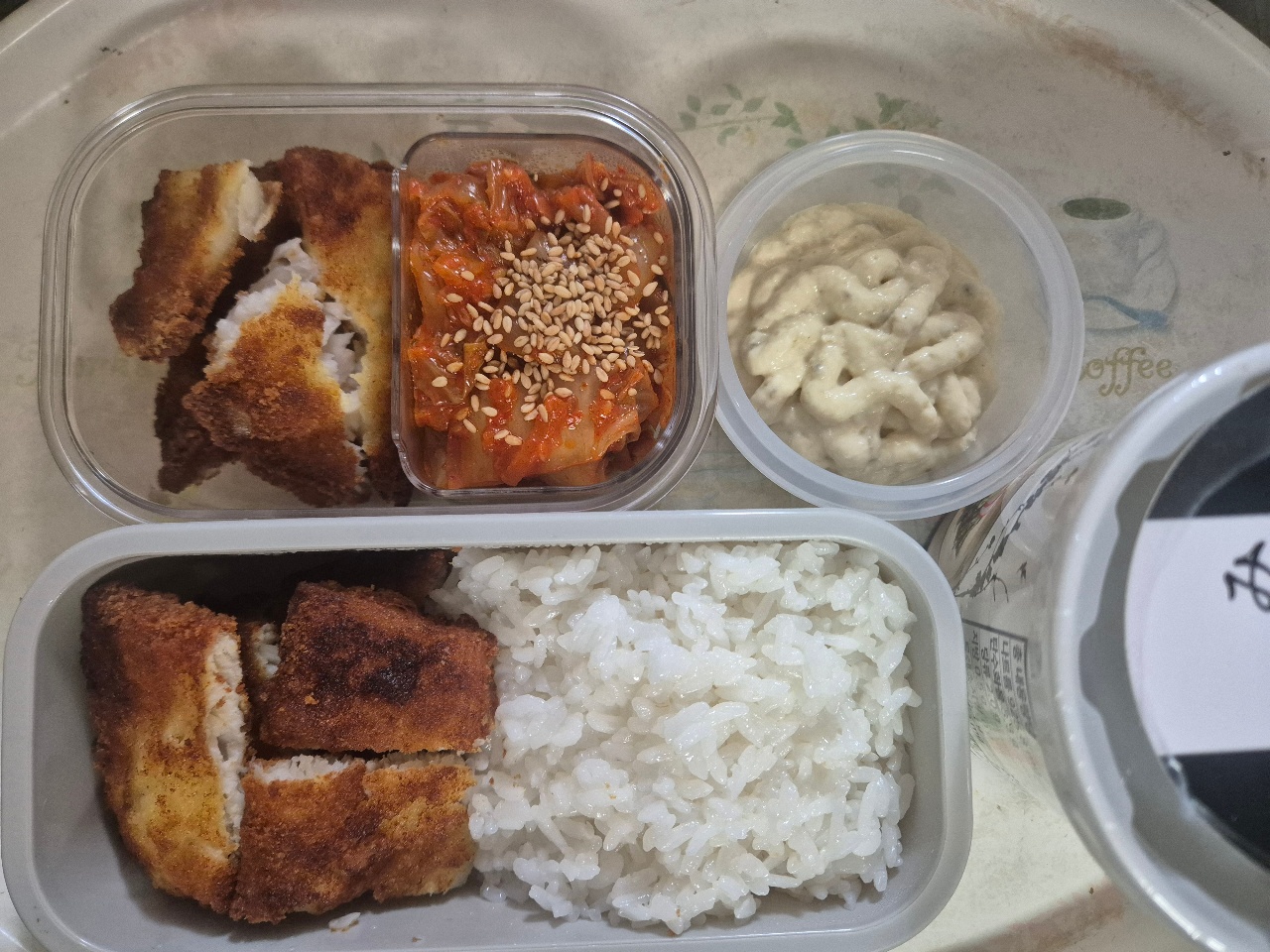 며칠만에 도시락~~ 