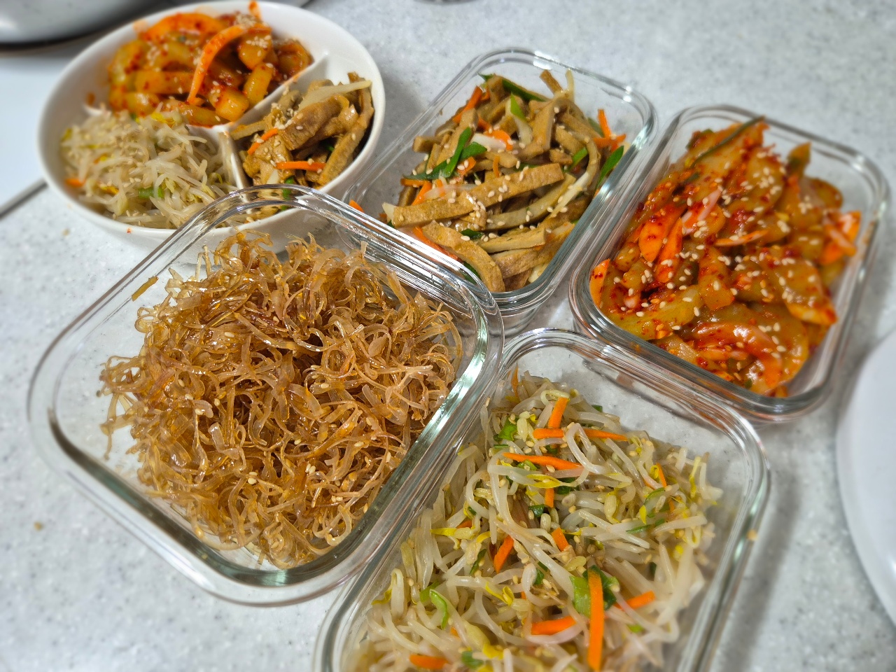 밑반찬 4종 장금이 놀이