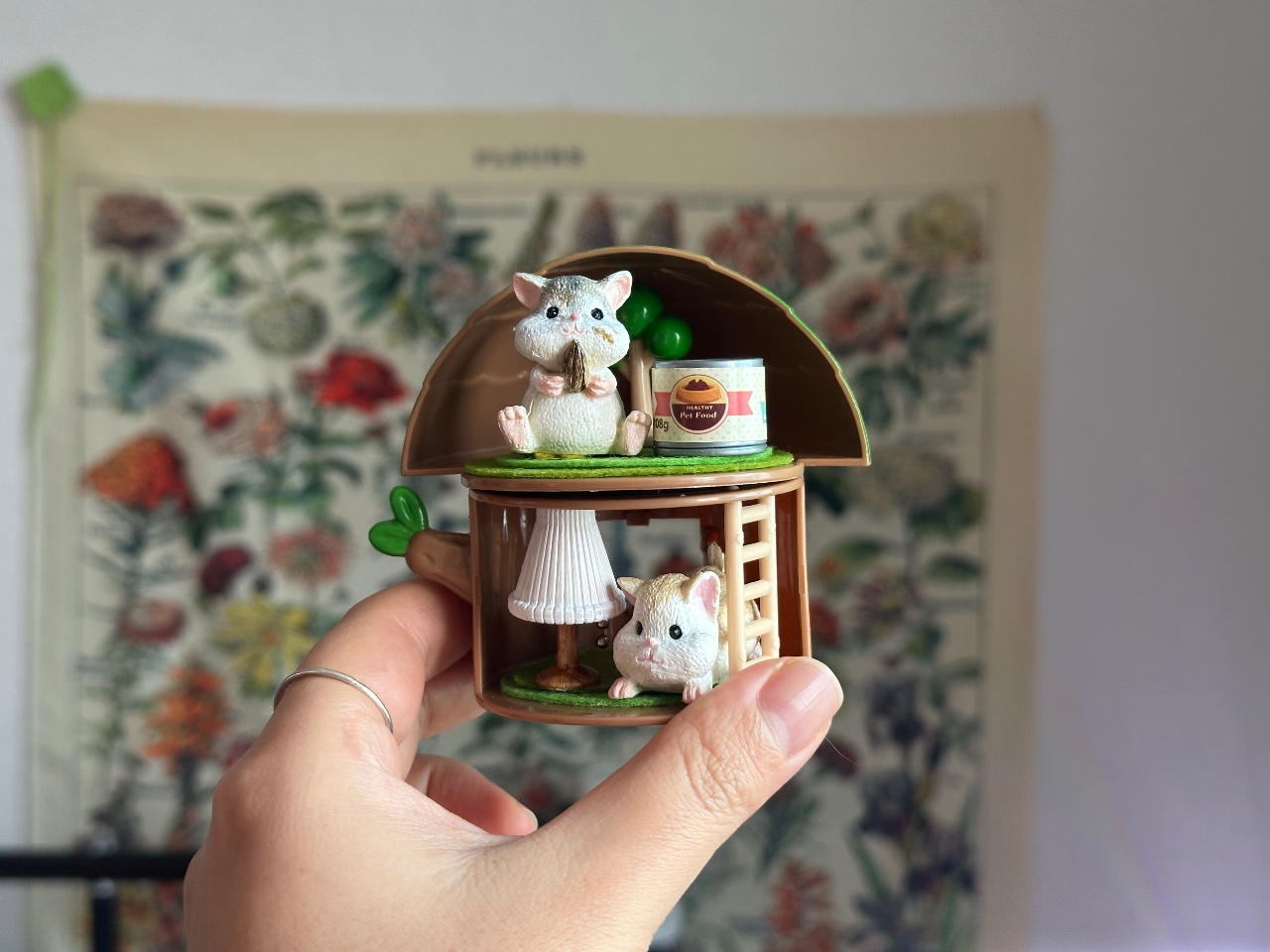 다이소 햄스터 미니어처 신분상승시켜주기🐹✨