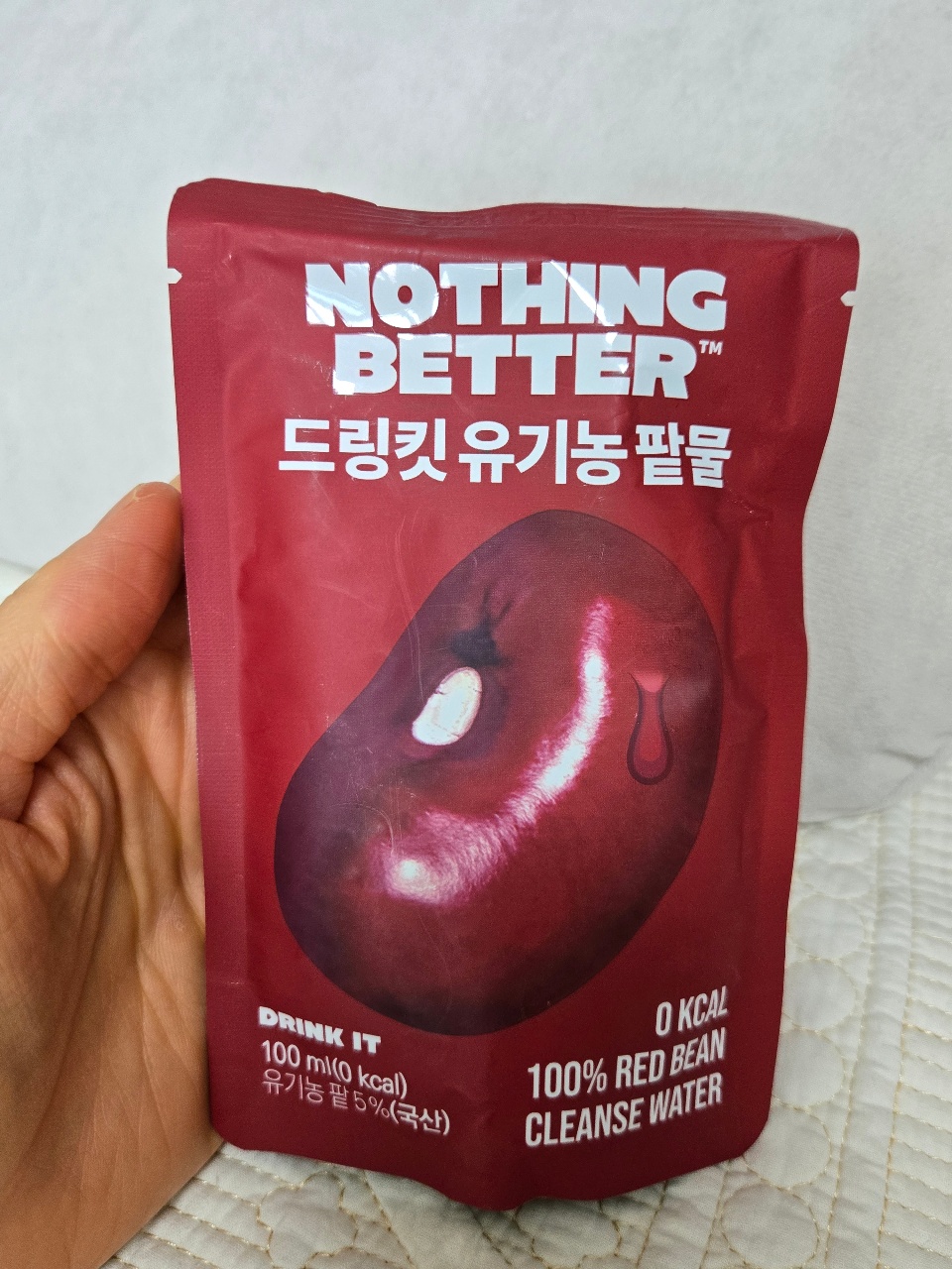 팥으로 만든 클렌즈 음료 패키지