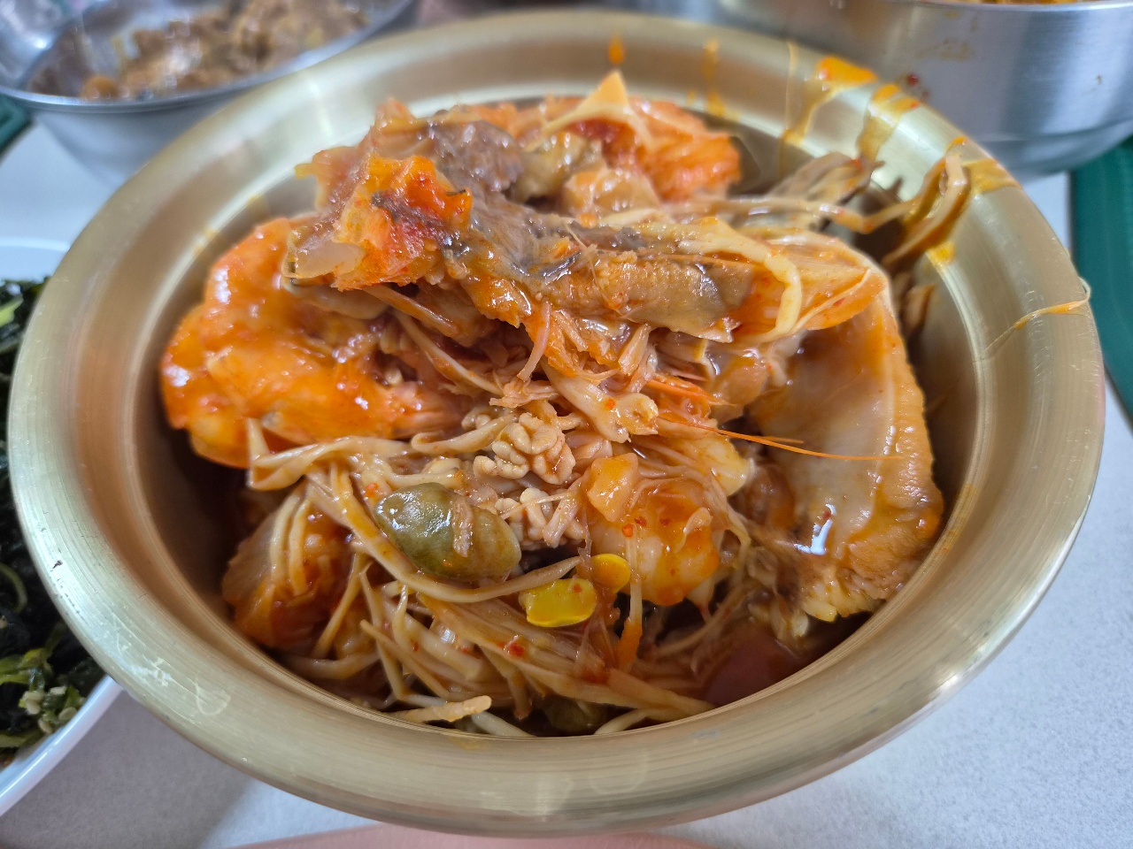 맛있는 아구찜!