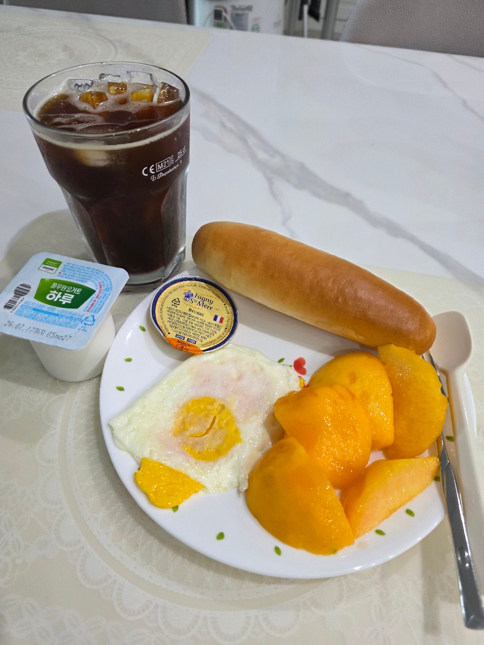 복숭아 맛나다
