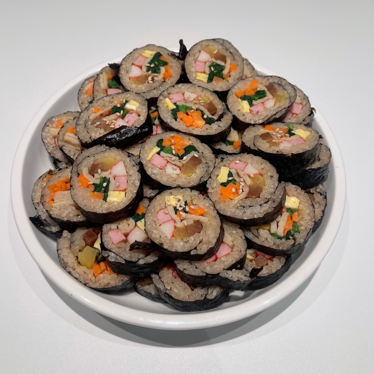 김밥과 김치우동😋