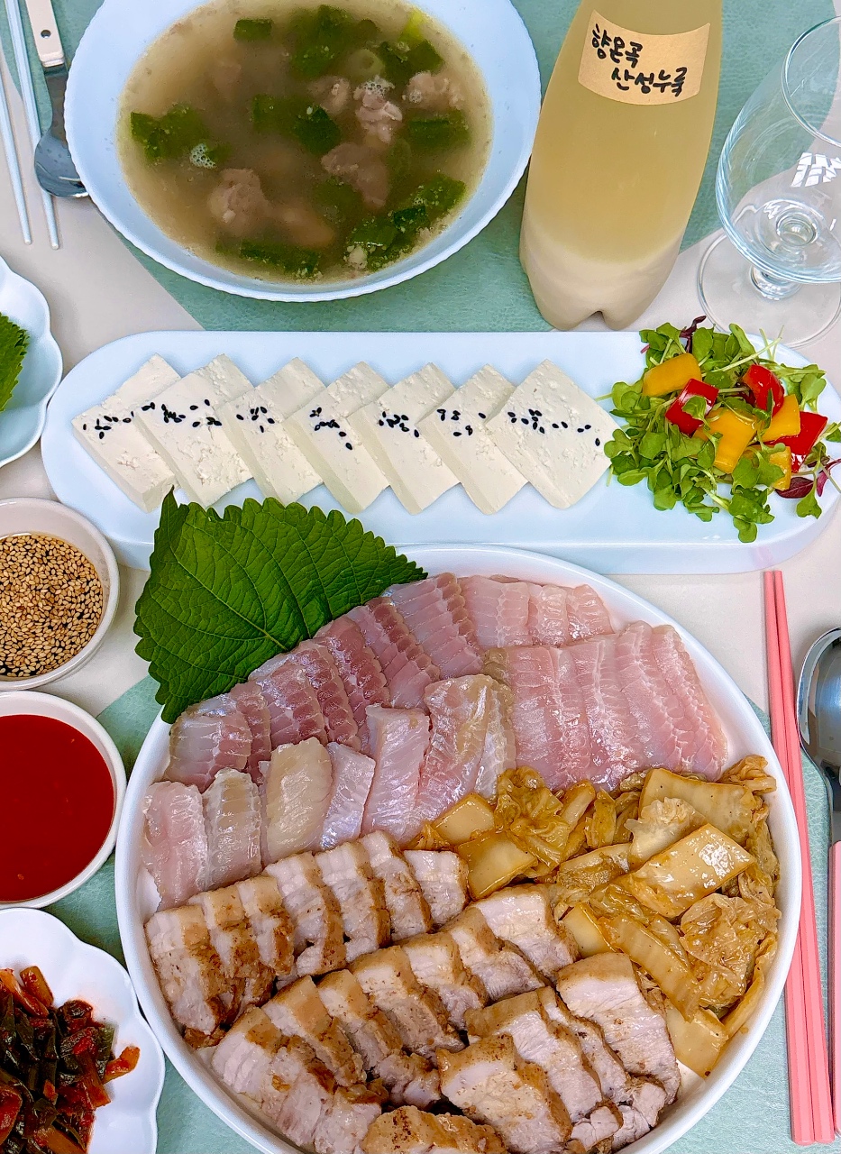 홍어 삼사합🥢