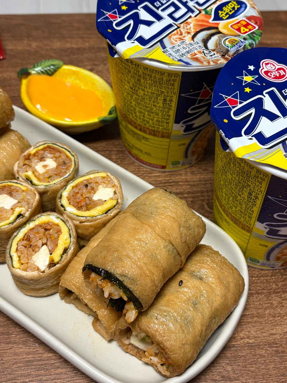 두부 롤 유부초밥
