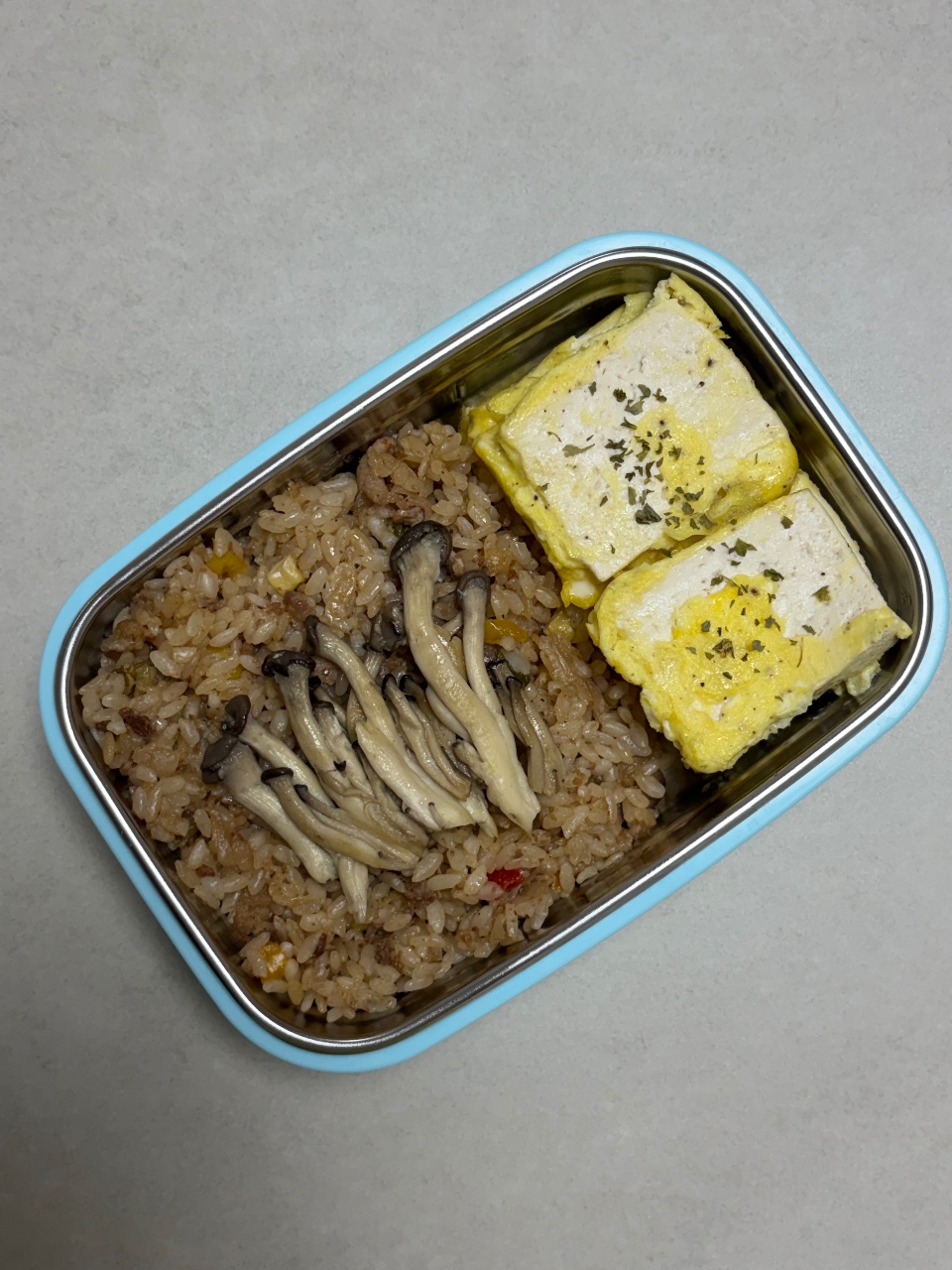 버섯 볶음밥