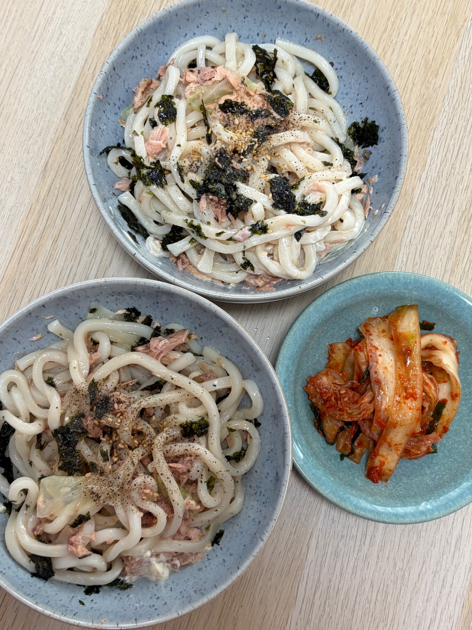 비빔참치우동