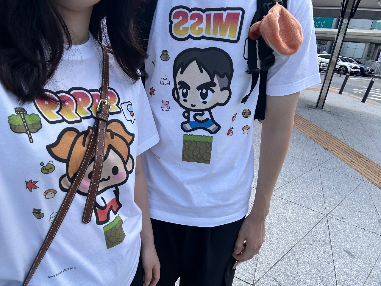 커플티를 만들어 입었어요 👕👚