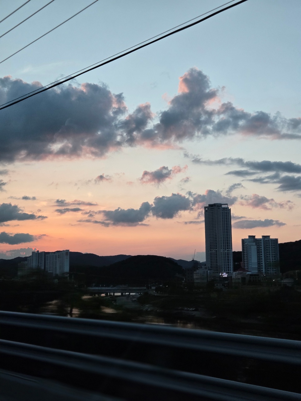 요즘 노을