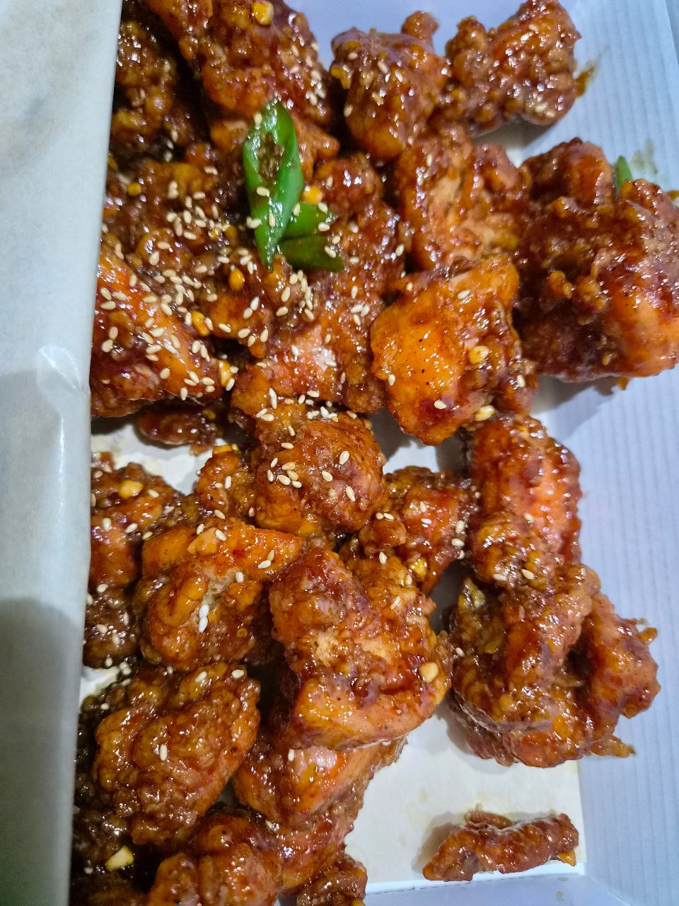 마니산 닭강정
