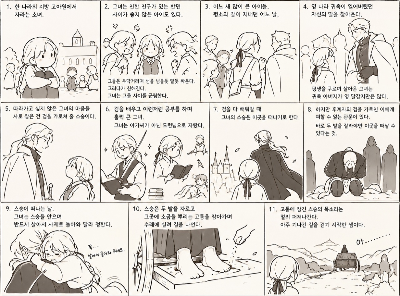 오늘 꾼 잔혹동화같은 이야기