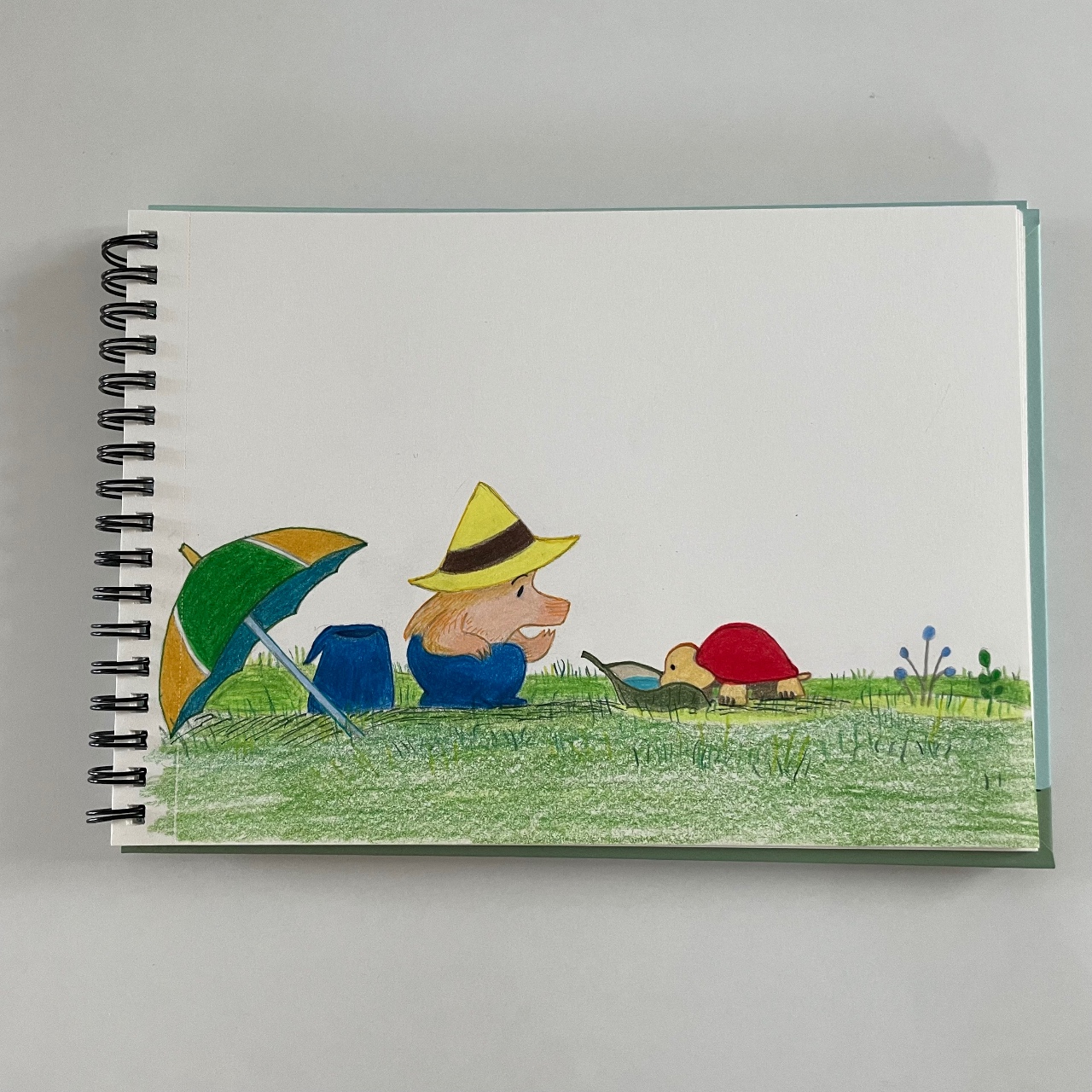 그림책 따라 그리기 14일차