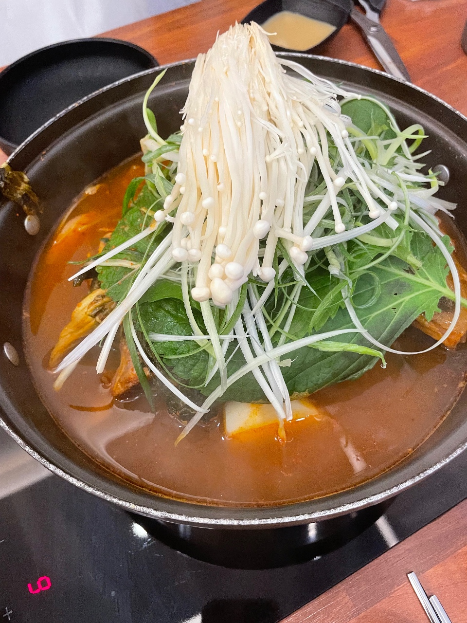 저녁 외식 후 카페