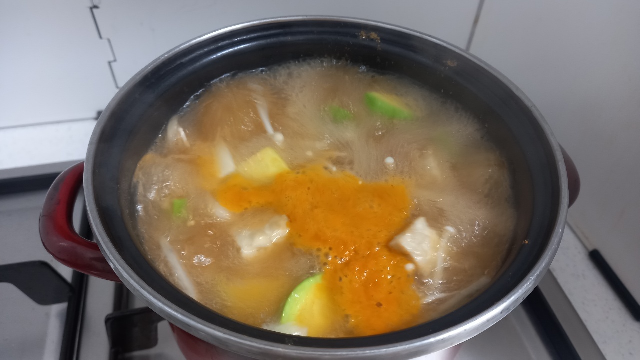 템페 된장찌개