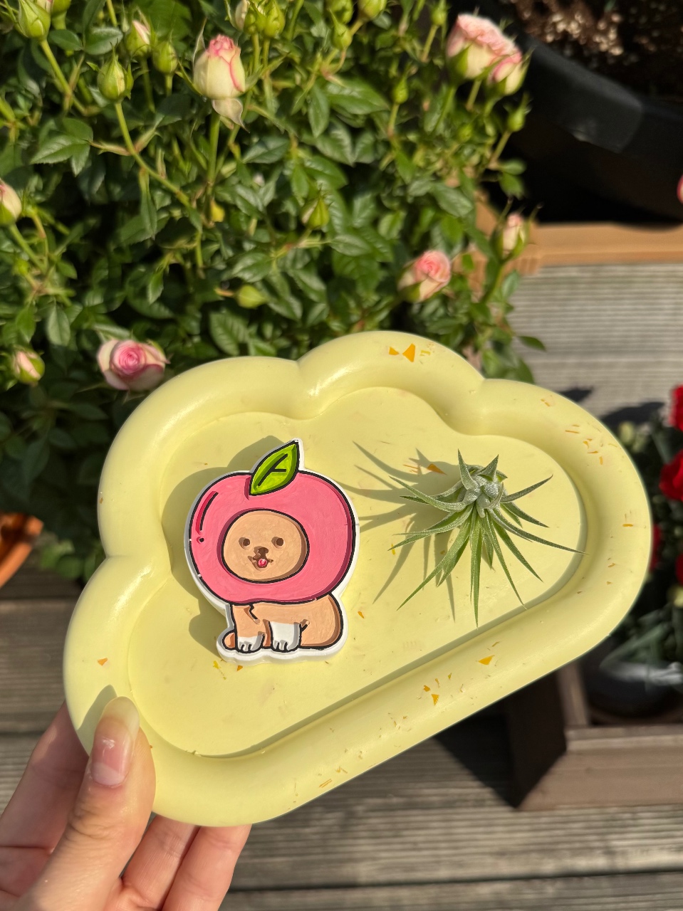공방에서 트레이 만들기