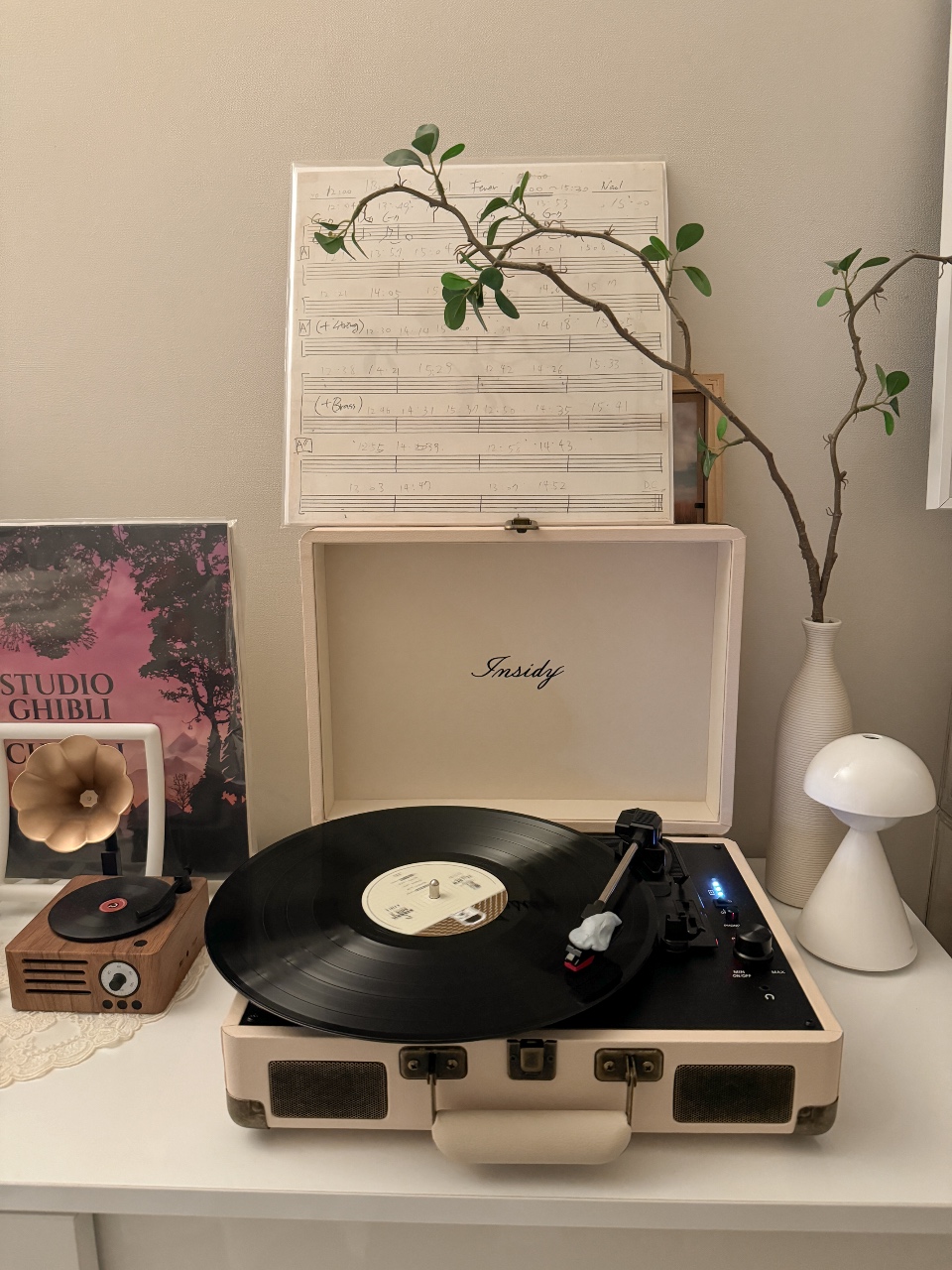 아날로그 음악감상 LP와 함께🎵