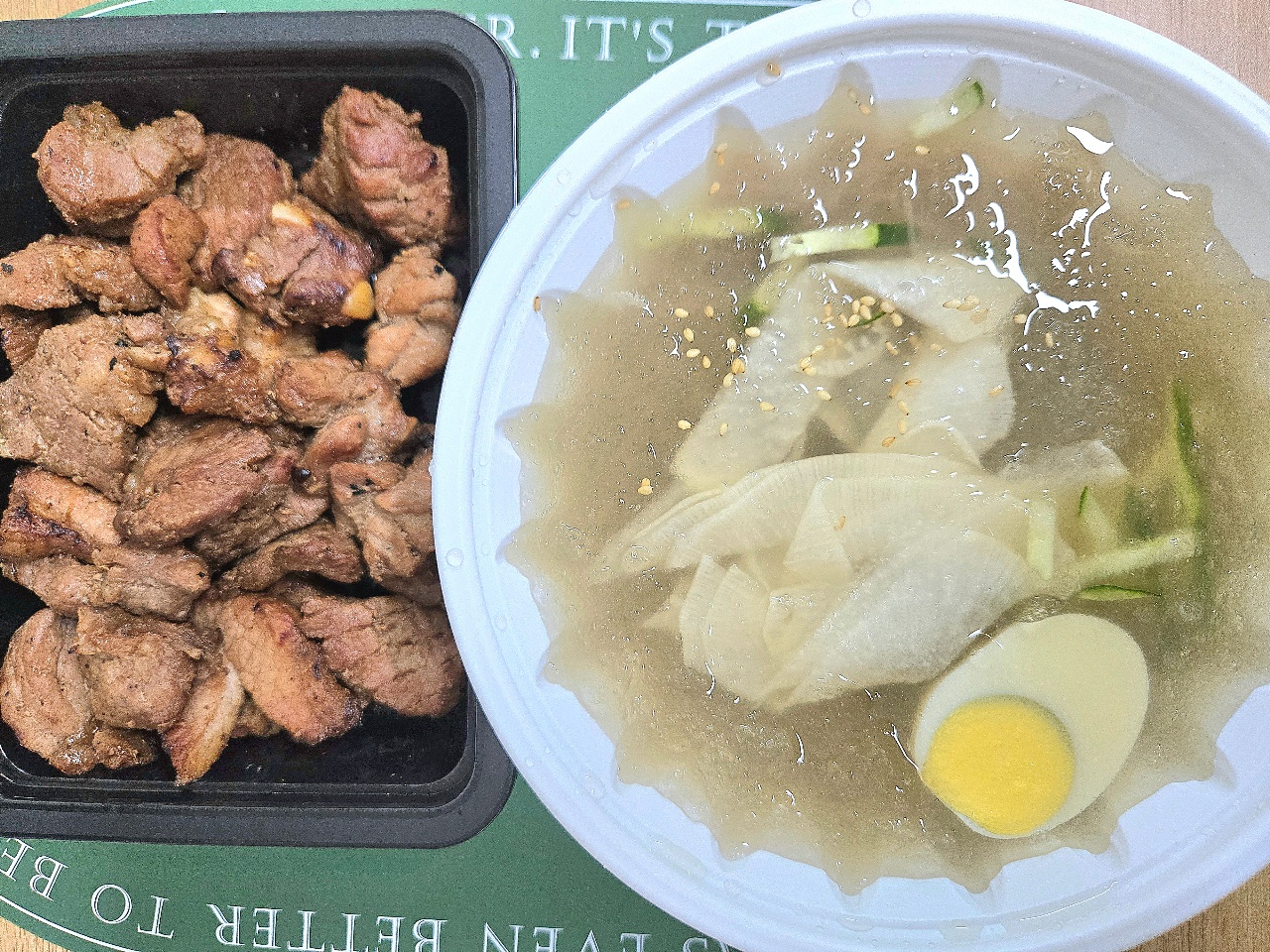 냉면과 갈비🍖