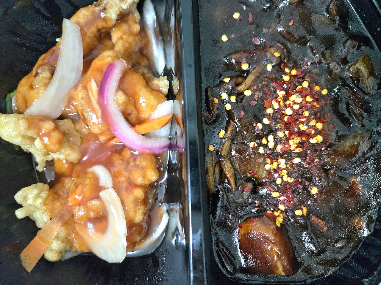 오랜만에 탕짜면🥢