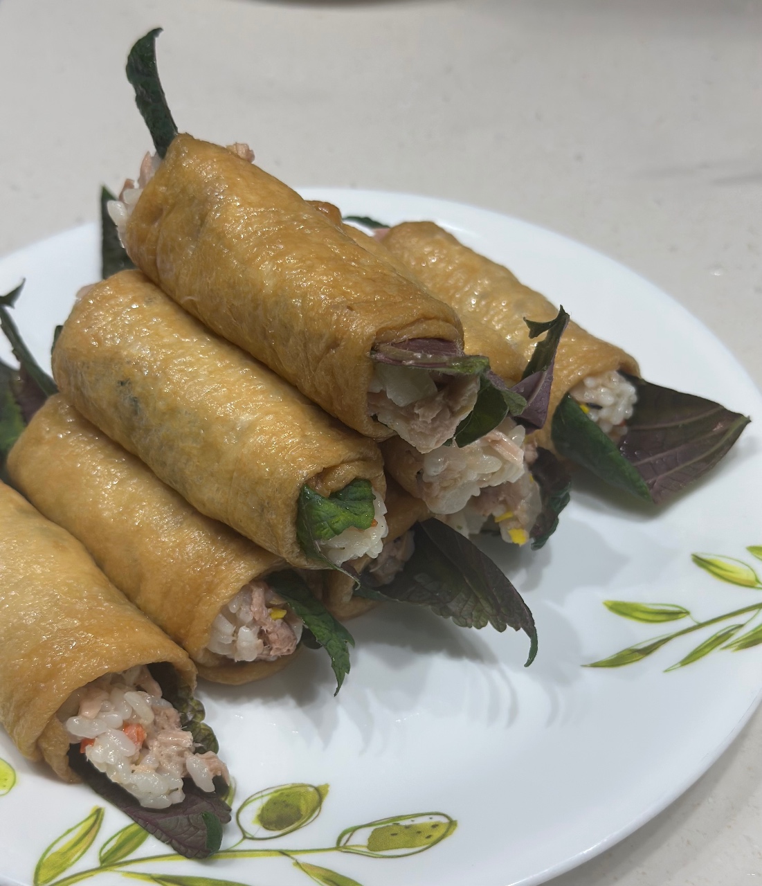 참치마요 롤유부초밥 만들기 