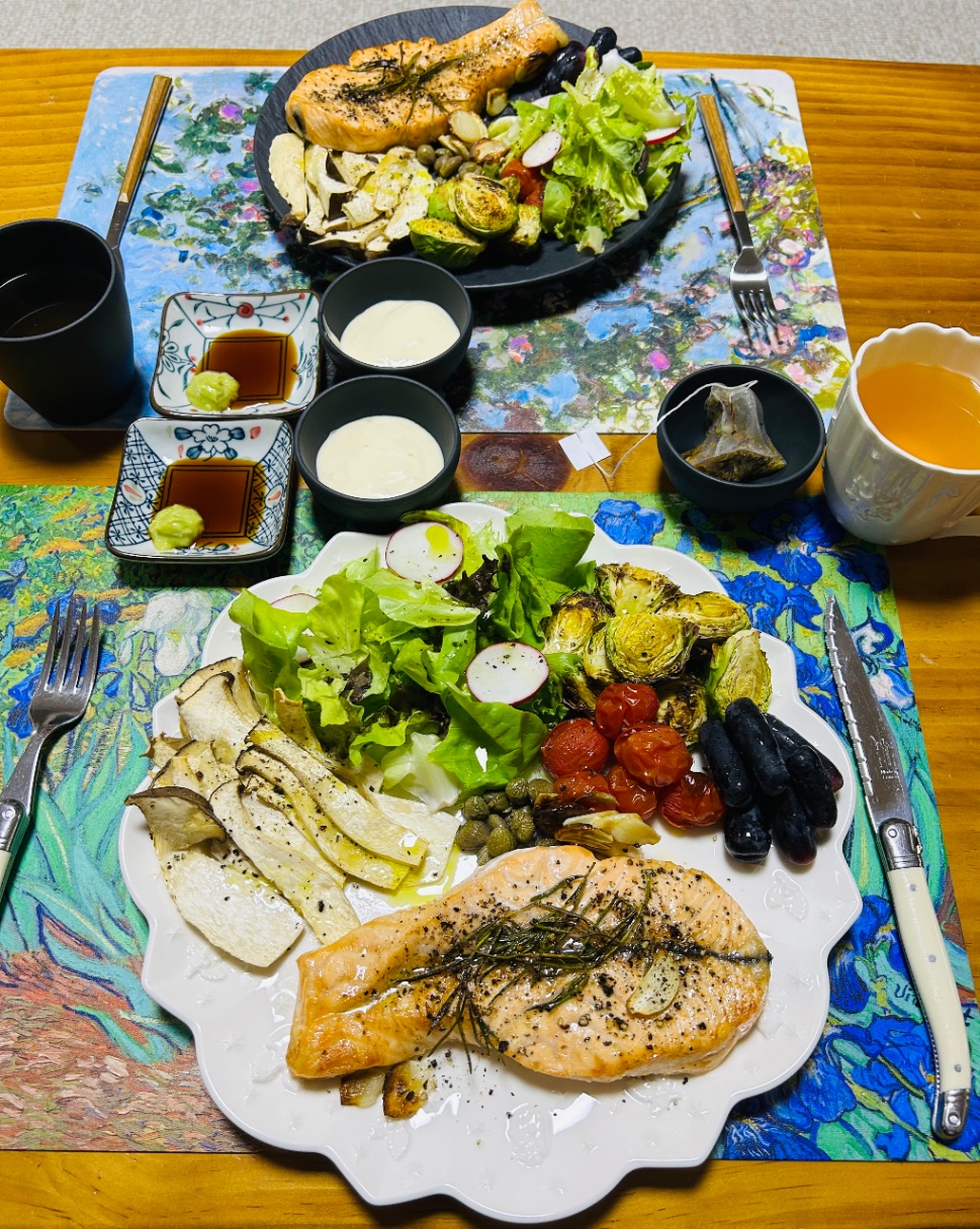 🐟연어스테이크 브런치 🍽️with.mom