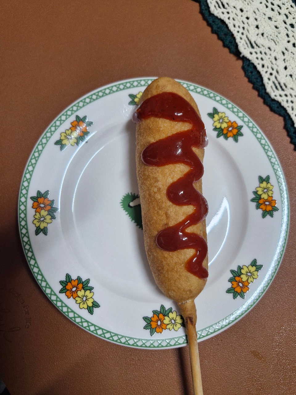 맛난 닭가슴살 핫도그로 점저 먹기