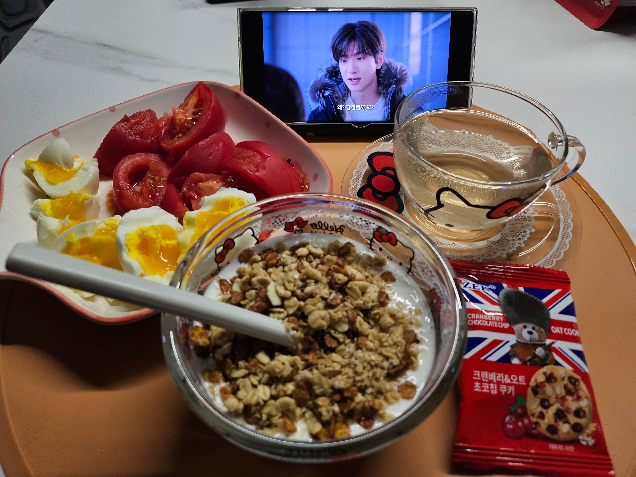 오늘 아침^-^