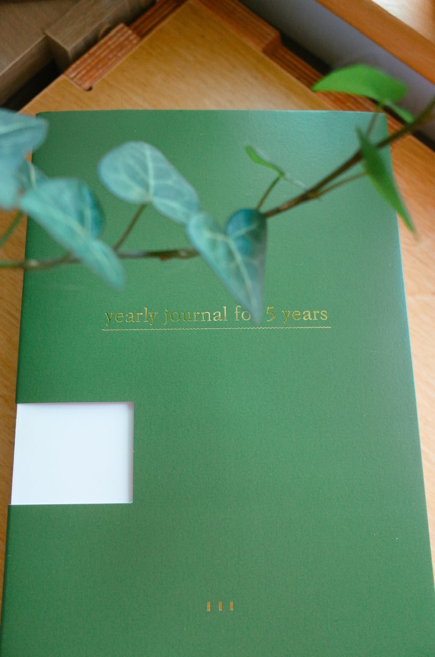 yearly journal for 5 years