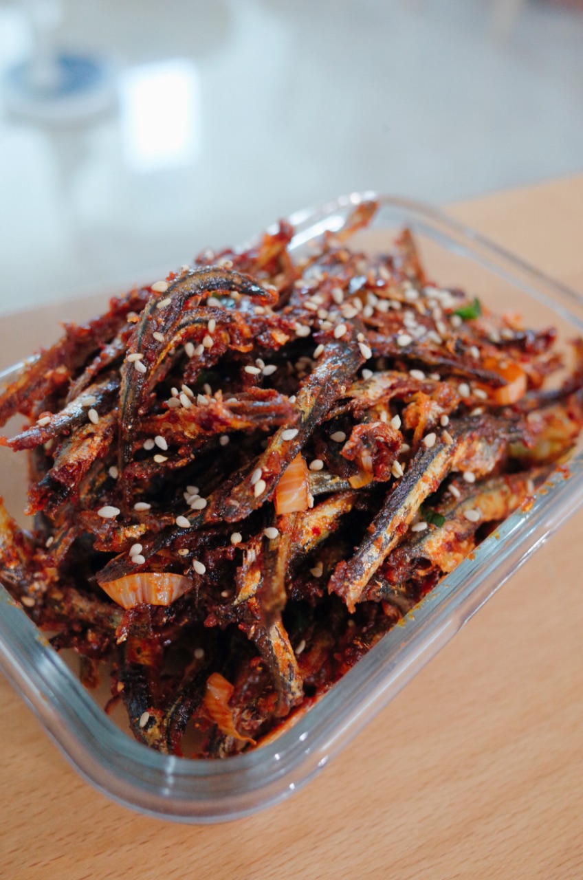 [서희의 우주님 따라해봄] 입에 착착 감기는 맛있는 고추장 멸치볶음
